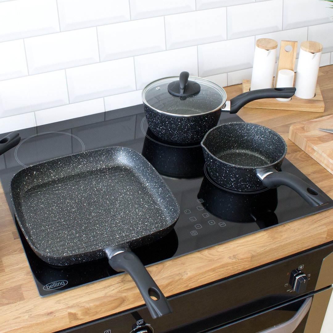 29cm Non-Stick Aluminum Grill Pan / Griddle Set