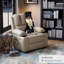 Fauteuil inclinable manuel surdimensionné avec 2 porte-gobelets et une poche latérale-936615173