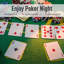 Table de poker pliable 72 po Soozier-128120073