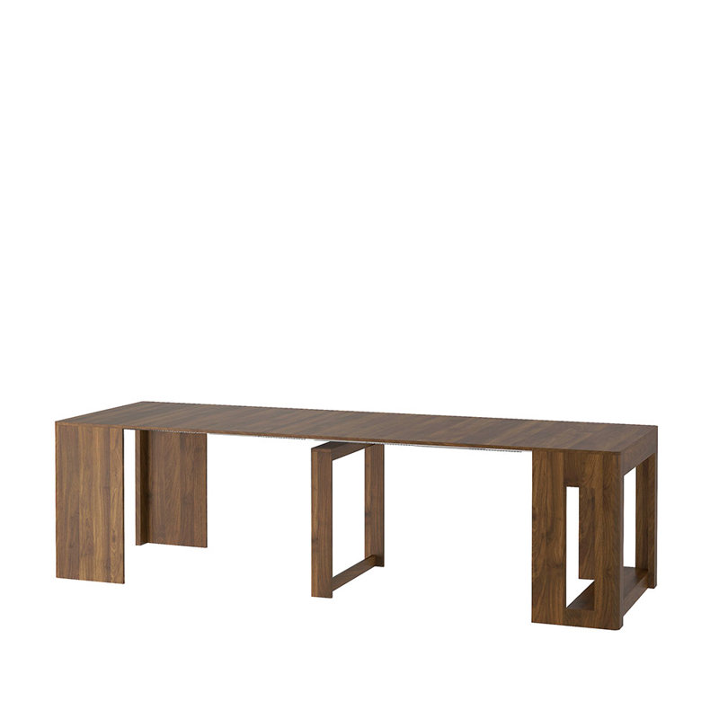 Table de salle à manger extensible pliable, console multifonctionnelle extensible en bois, meubles de salle de réunion, options de longueur de table, bois