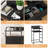 Night Stand With 3 Fabric Drawers And 2 Shelves, End Table Side Table For Bedroom, Bedside Table Storage Organizer For All Age-1351939193-1352167418