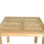 Bahama Outdoor Square Teak Bistro Table