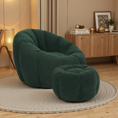 Fauteuil à billes avec sac à billes Compression