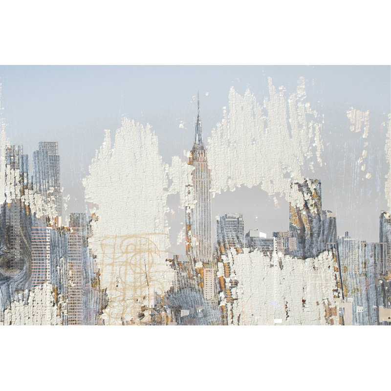 "Textures of New York" par Irena Orlov, impression sur toile tendue, H 24 po x l 36 po