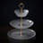 Fedor Glass Three Tier Plate