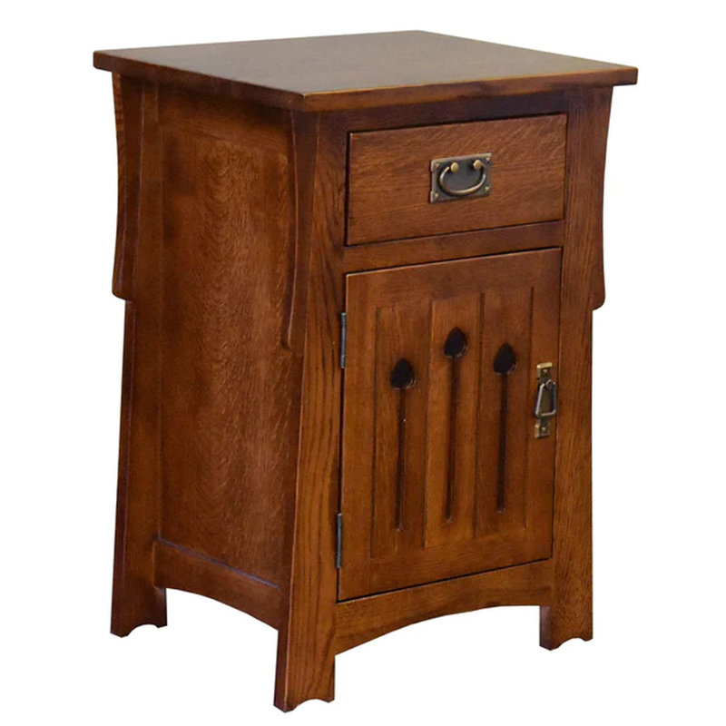 Table de chevet en bois massif