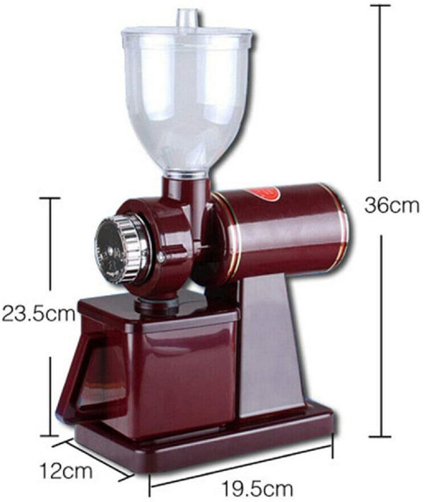 Electric Burr Coffee Grinder 1-5 Cups Automatic Conical Burr