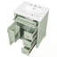 Meuble-lavabo de salle de bain avec lavabo, tiroir rabattable, 3 tiroirs et armoire de rangement-790225014