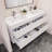 Azden 59.5" Wall-Mounted Double Bathroom Vanity Set-1363212740