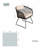 4 - Person 62" Rectangular Outdoor Dining Set with Cushions