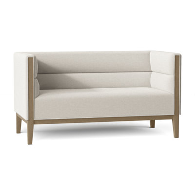 Dyson 58" Tuxedo Arm Loveseat