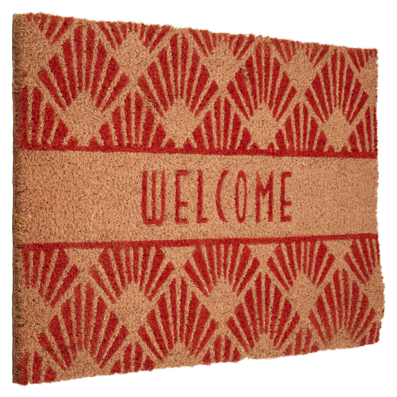 Paisley Non-Slip Geometric Indoor Doormat