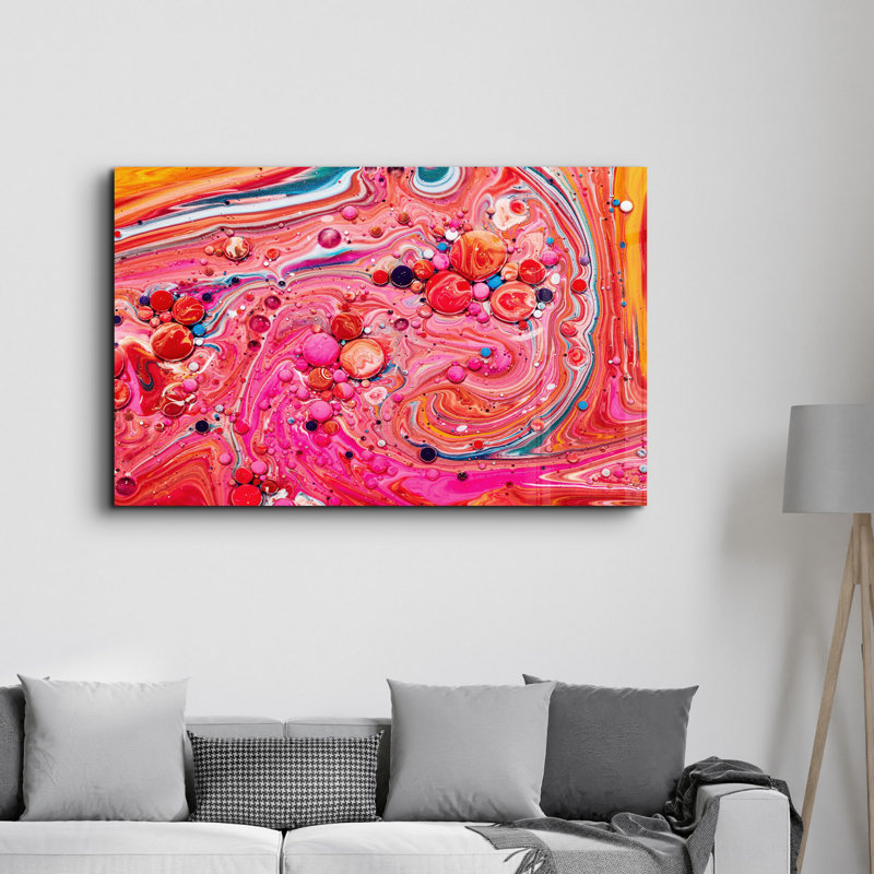 Peinture murale élégante en verre trempé 100% verre trempé, épaisseur: 0,16 pouce | Imprimé UV pour des couleurs éclatantes et une durabilité | Parfait pour la décoration intérieure et l'esthétique moderne