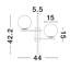 GIT Aluminium Wallchiere