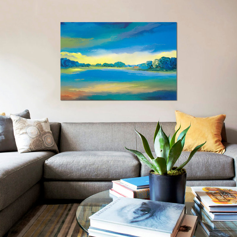 « intemporelle ii », impression sur toile, H 26 po x l 40 po x P 1,5 po, Toile tendue, Pas de tapis