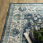 Tapis bleu / ivoire Jacquarius-1813496503