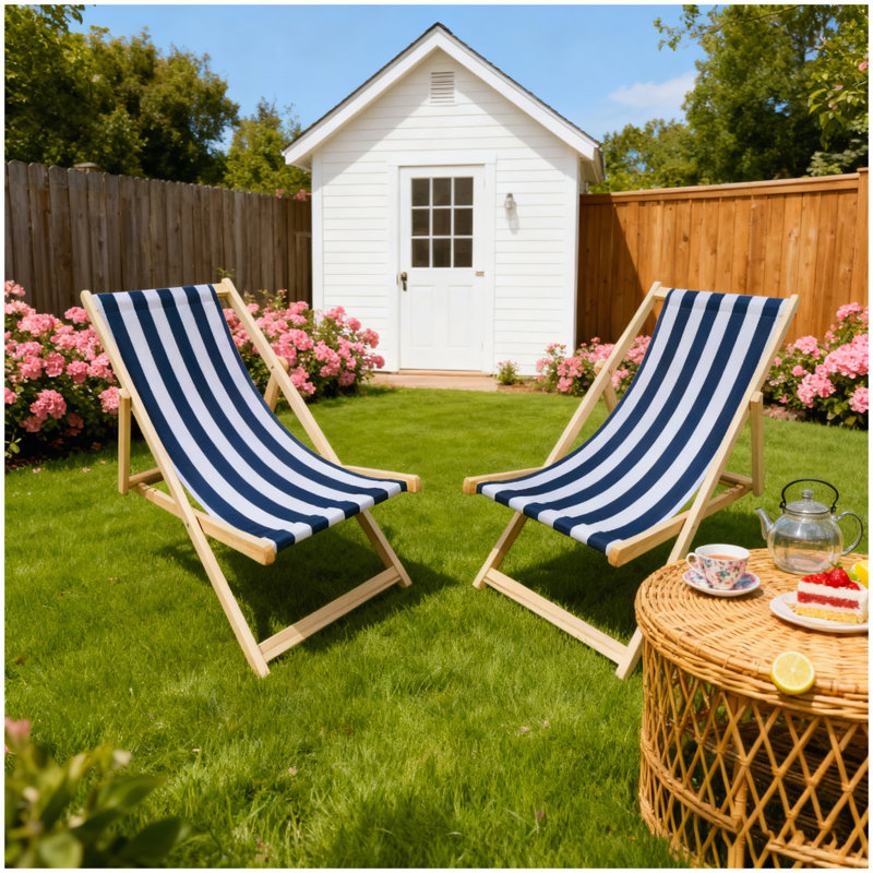 Chaise longue pliante Populus