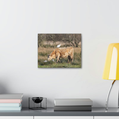 Cattle Hunting Cattle on Hunt Print Animal Wall Art
