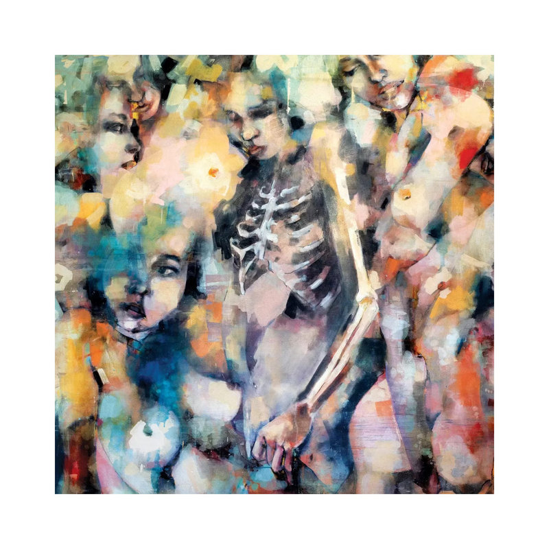 Impermanence 3-6-19 1 Piece Painting on Canvas, 93.98cm H x 93.98cm W x 3.81cm D, Wrapped Canvas