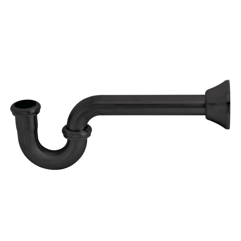 Kingston Brass Vintage 1-1/4 Inch Decor P-Trap, 18 Gauge