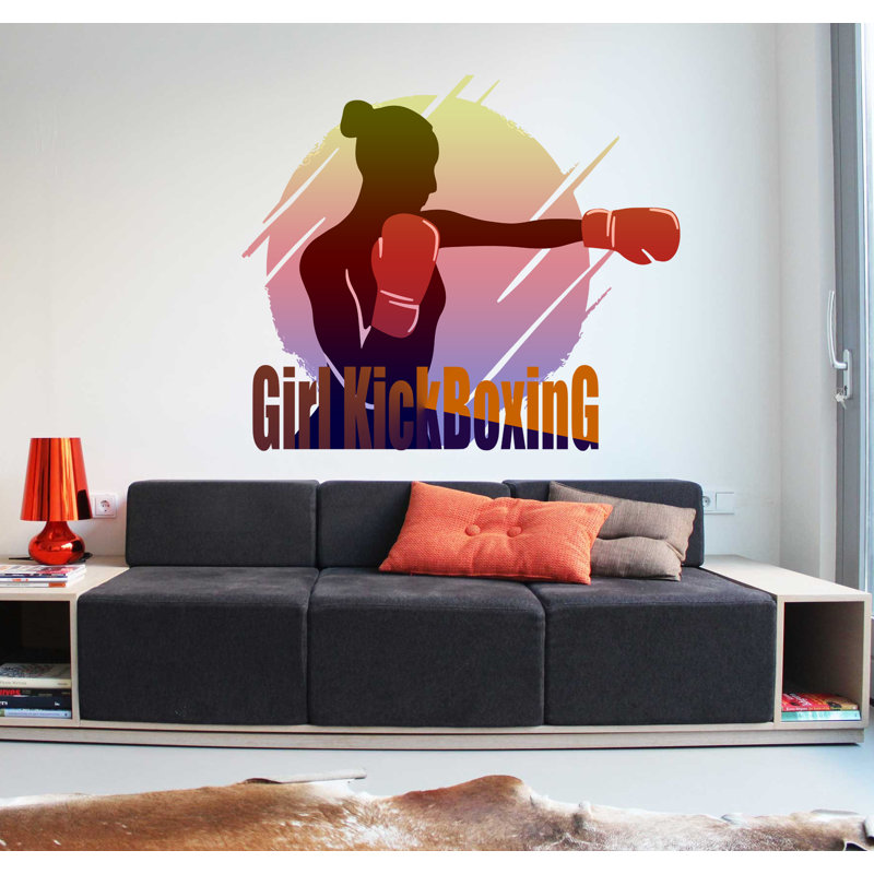 Sports Wall Decal, 46" H x 55" W
