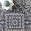 Tapis intérieur / extérieur bleu Bruck-1156774911