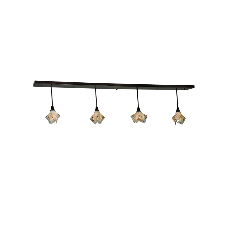 Metro Fusion 90.25 in. 4 -Light Track Kit with and