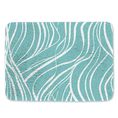 Tapis de bain en microfibre / microsuède Benikel