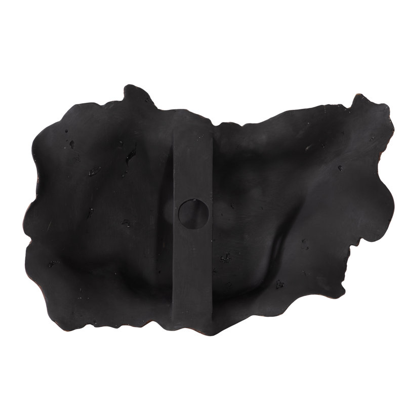 Burled Wall Art, Faux Rosewood