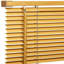 PVC Venetian Window Blind, Moisture-Resistant Wood Effect Finish with Easy Fit Design-382059557-382059572