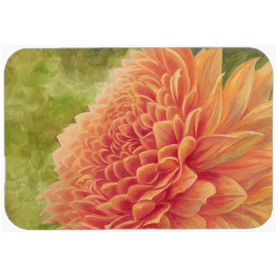 Planche à découper en verre floral trésors caroline
