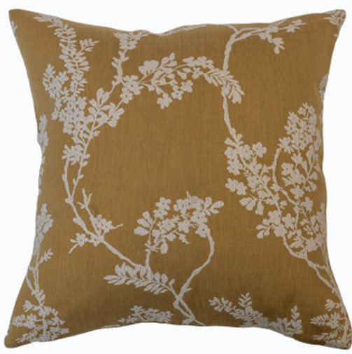 Kresge Feather Abstract Square Throw Cushion