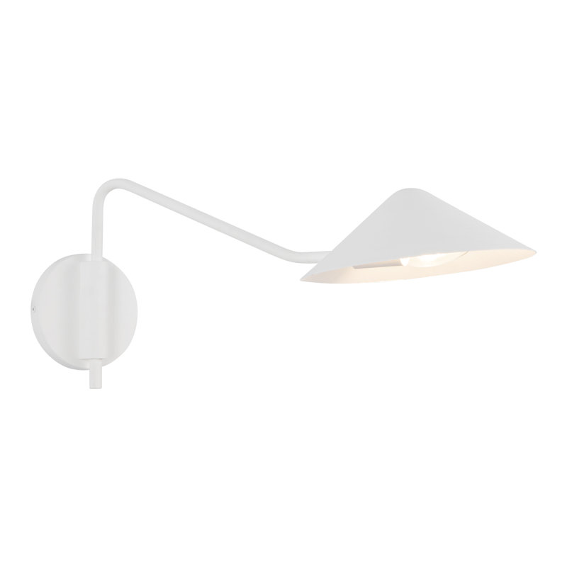 Applique murale Dilys 19 pouces blanc antique, Blanc antique
