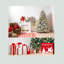 Ensemble d'arbres de Noël enneigé de qualité supérieure avec lumières à DEL, ensemble de 3 pièces pour la décoration intérieure