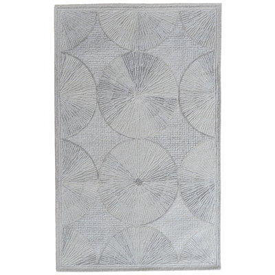 Tapis touffeté à la main Denali - ivoire / gris - 9 pi 6 po x 13 pi 6 po Denali