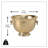 Magull Multi-bottle Golden Champagne Bucket