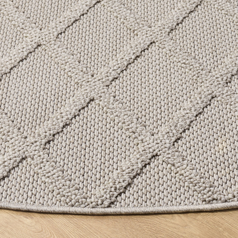Highland 950 Performance Geometric Rug, Round 6'7"