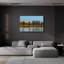  «Line of Reflections» par Thomas Stotts, art mural en verre acrylique, 24 po x 16 po-101624798
