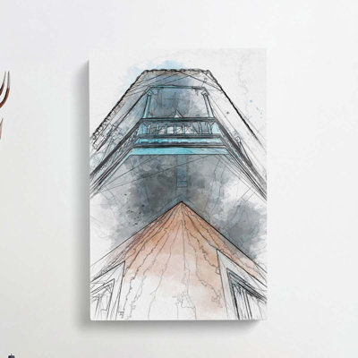 Sketching The Architecture Vol.5 - Wrapped Canvas