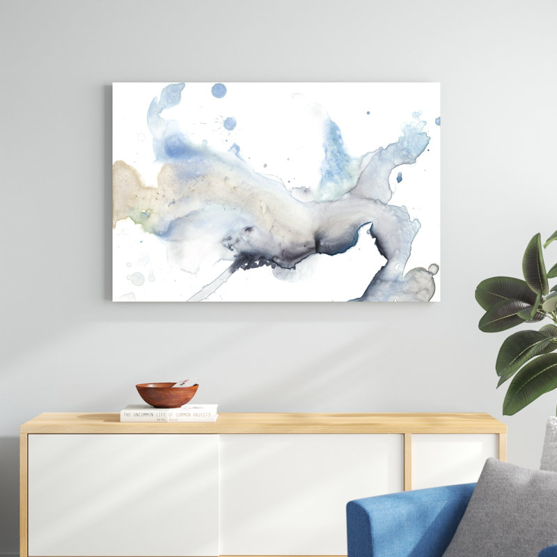 «Bloom Cloud I» par Jennifer Goldberger, reproduction d'art sur toile tendue, H 32 po x l 48 po