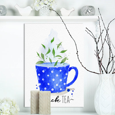 Food 'Teacup Black Tea' Graphic Art
