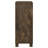 Gurmaan 5-drawer Bedroom Chest Rustic Golden Brown
