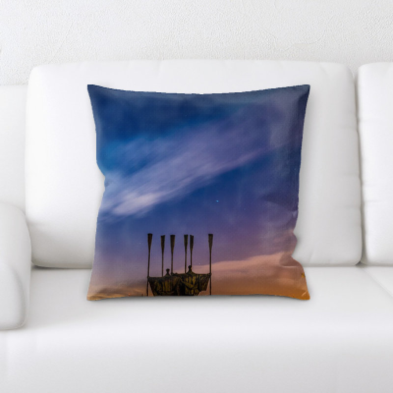 Coussin statue