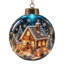 Décoration de Noël boule de Noël en acrylique 8 cm-1682463006