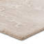 Tapis rectangulaire en viscose / laine touffeté à la main à motif abstrait gris clair / taupe-90704493
