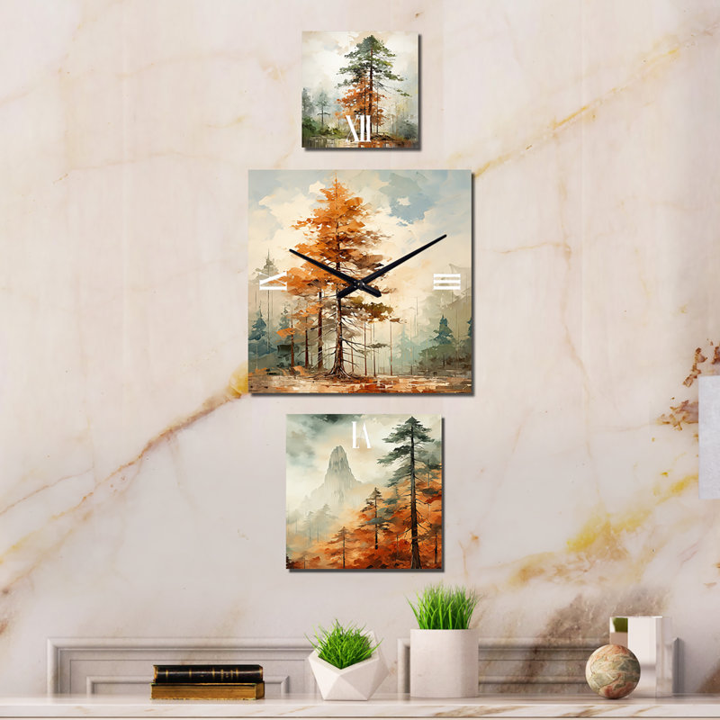 Madelien Metal Wall Clock