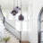 Keymiah 3-Light Dimmable Round/Oval Chandelier | Smoky Grey Glass Pendant Light with Adjustable 40" Wire