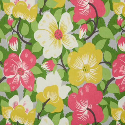 Magnolias Fabric