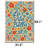 La Vita è Bella' Mediterranean Tile Mat
