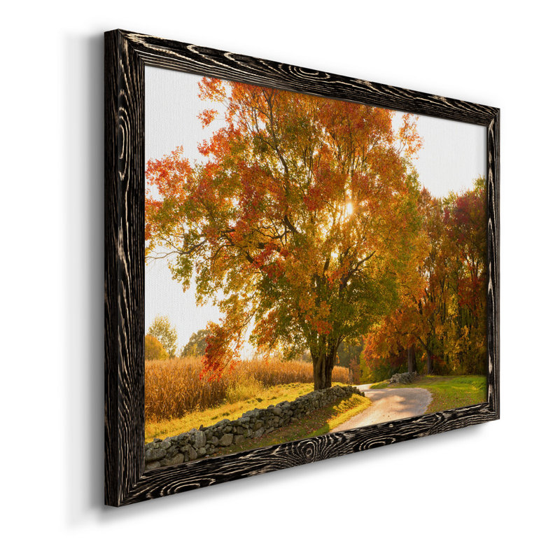 " Maple Tree Drive ", 20" H x 17" W x 1.5" D, Black